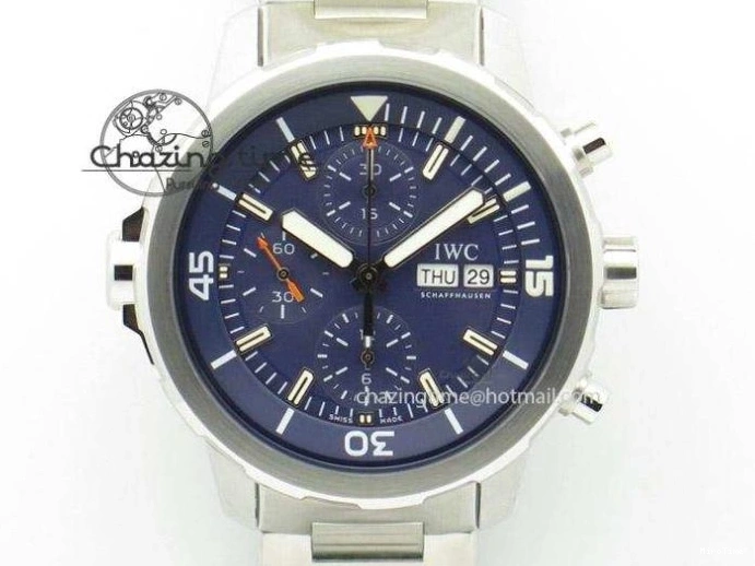 MIROTIME 0508 Pilot Chrono Spitfire IW387903 SS ZF 1:1 Best Edition Black Dial on Brown Leather Strap A OdorResistant 7127